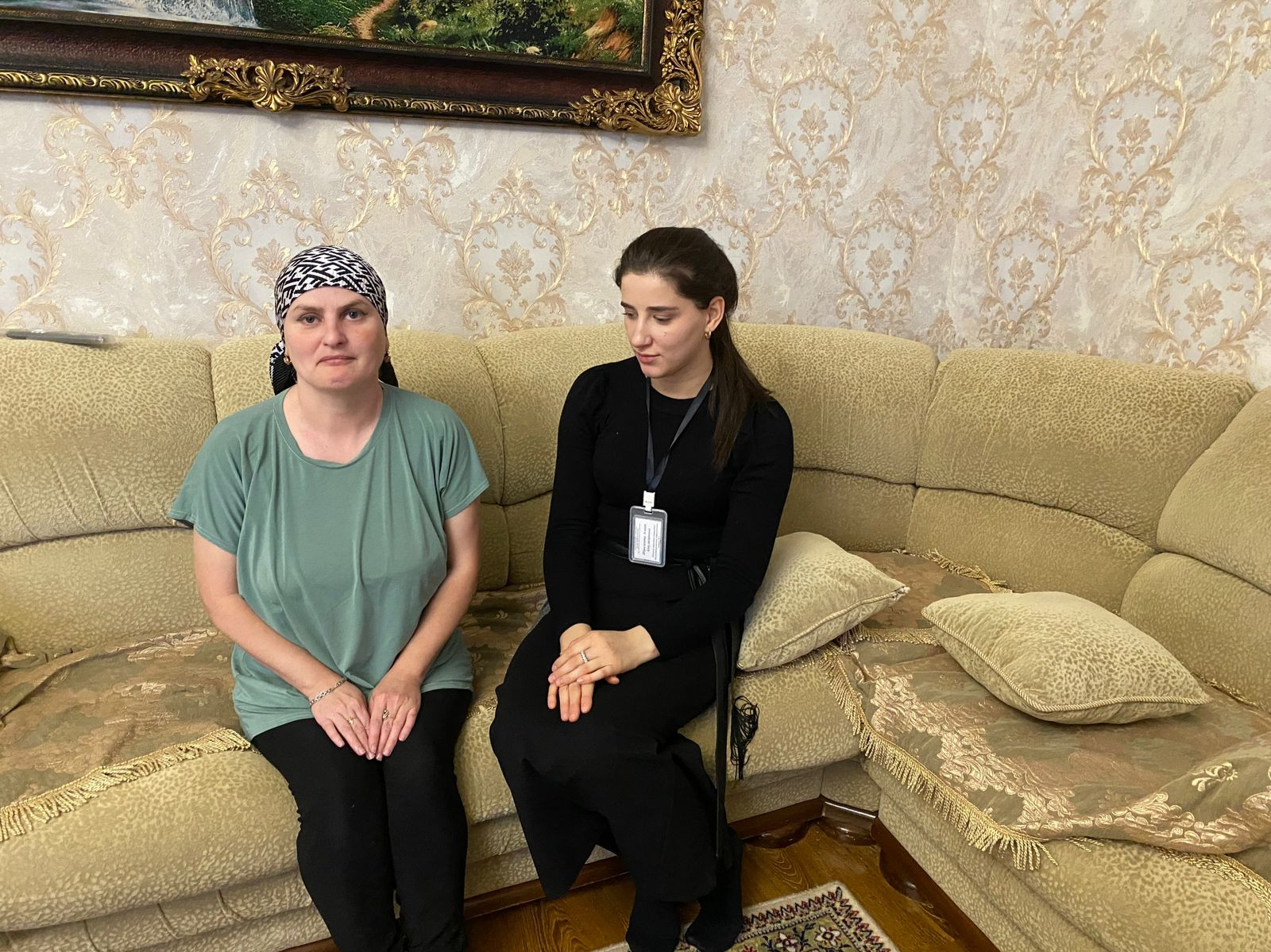 Психолог отделения семьи Ибрагимова Асият посетила свою подопечную Нурбагандову Б., и провела психологическую консультацию.